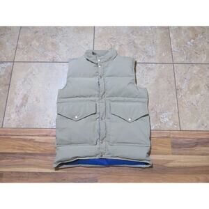 Action Sportswear By Mustang Goose Down Filled Beige Vest Sz M 1980s